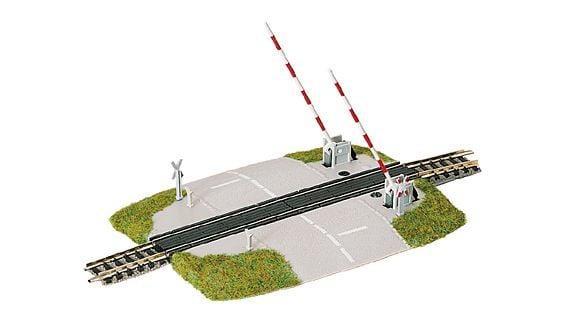fleischmann 9198 N overweg voor recht spoor, Hobby & Loisirs créatifs, Trains miniatures | Échelle N, Envoi