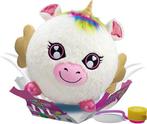 Biggies Unicorn wit - Opblaasbare pluchen Knuffel, Kinderen en Baby's, Speelgoed | Knuffels en Pluche, Nieuw, Verzenden