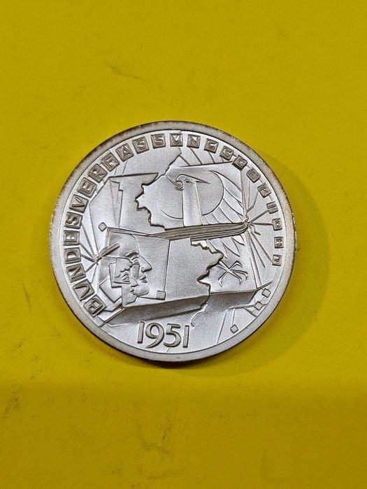 Duitsland. 10 Mark 2001 (Zonder Minimumprijs), Postzegels en Munten, Munten | Europa | Niet-Euromunten