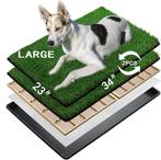 MEEXPAWS Kunstgras Toilet 85x59cm | Retour Deal: Nooit Me..., Dieren en Toebehoren, Dierenvoeding, Verzenden, Hond