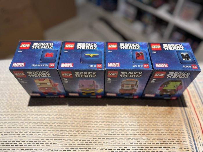 Lego Set - BrickHeadz, Marvel - 41604 + 41605 + 41606 +, Kinderen en Baby's, Speelgoed | Duplo en Lego