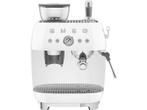 SMEG -  Espresso Machine 50s Style Collection (egf03bwheu), Verzenden, Nieuw, Afneembaar waterreservoir