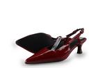 Manfield Slingbacks in maat 39 Rood, Kleding | Dames, Schoenen, Verzenden, Zo goed als nieuw, Manfield, Rood