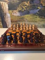Schaakspel - Groot en Luxe Schaakspel & backgammon - Hout, Antiek en Kunst