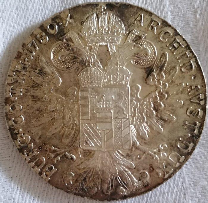Oostenrijk. Maria-Theresia. Thaler (taler) 1780 / Restrike, Postzegels en Munten, Munten | Europa | Niet-Euromunten