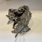 Cerreti Mario - Miniatuur beeldje -  (1) - Zilver, Antiquités & Art, Antiquités | Argent & Or