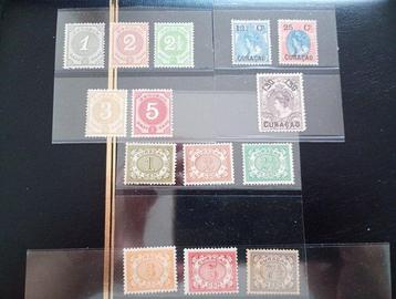 Curaçao 1889/1916 - Chiffres de Curaçao, reine Wilhelmina,