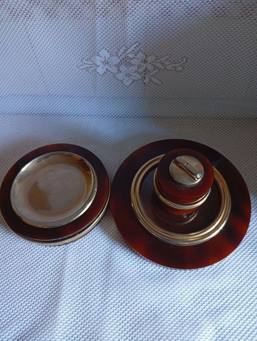 Asbak (3) - Hars, Kristal, Metaal, Antiek en Kunst, Curiosa en Brocante