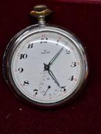 Zakhorloge Ancre fraai achterdeksel met trein - 1950-1959