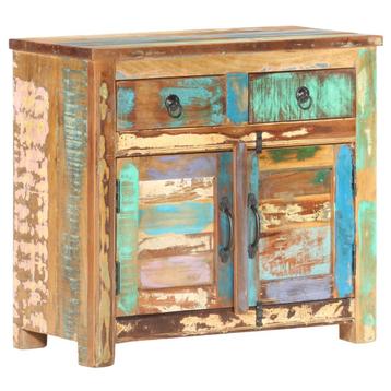 vidaXL Dressoir 70x35x65 cm massief gerecycled hout, Verzenden
