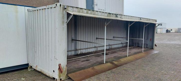 Fietsenstalling 9x2,80m. HS-1489, Zakelijke goederen, Machines en Bouw | Keten en Containers, Ophalen of Verzenden