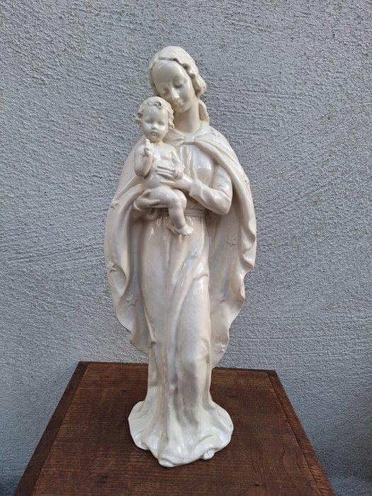Goebel - Beeld, Madonna met Kind - 40 cm - Porselein - 1957, Antiek en Kunst, Antiek | Boeken en Manuscripten