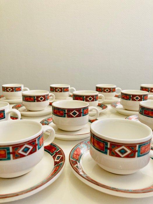 Villeroy & Boch - Koffieservies (12) - Porselein, Antiek en Kunst, Antiek | Meubels | Tafels