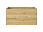 Veiling - 2x Plantenbak grenenhout 100x100x54cm, Nieuw