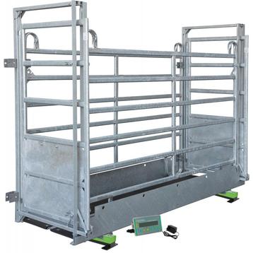 Balance au sol pour animeaux avec cage pesage, kit complet beschikbaar voor biedingen