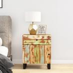 vidaXL Nachtkastje 50x33x60 cm massief gerecycled hout en, Huis en Inrichting, Slaapkamer | Nachtkastjes, Verzenden, Nieuw