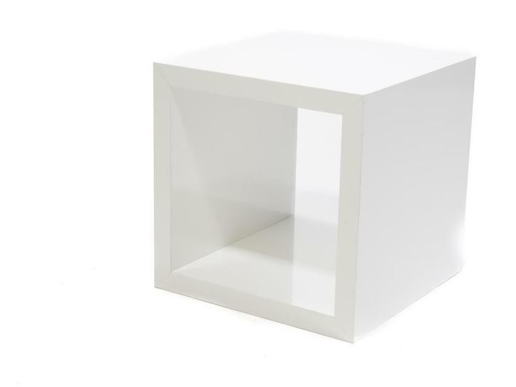 *TIP*  Wit podium glossy 40 x 40 x 40 cm B-BKP-001, Zakelijke goederen, Kantoor en Winkelinrichting | Winkel en Inventaris, Ophalen of Verzenden