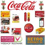 Cafe Pub Bord / Wandbord - COCA COLA items - vele soorten