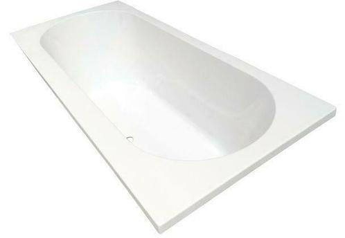 Portus RD inbouw ligbad 180 80 49 cm wit DUO, Huis en Inrichting, Badkamer | Badkamermeubels, Ophalen of Verzenden