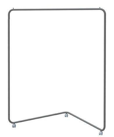 *TIP*  Kledingrekken op wielen - zwart, Huis en Inrichting, Woonaccessoires | Overige, Ophalen of Verzenden