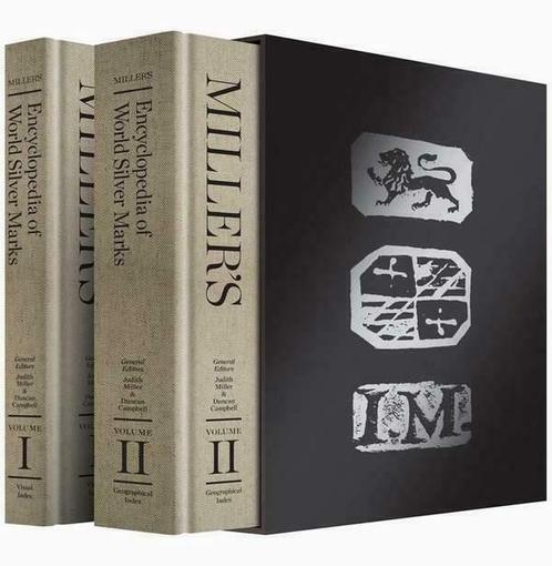 Encyclopedia of World Silver Marks - 2 volumes  - 1031 pages, Antiquités & Art, Antiquités | Argent & Or, Envoi