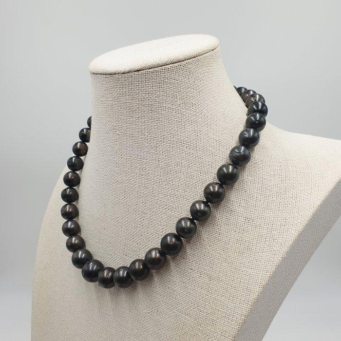 Zonder Minimumprijs - Halsketting Zilver Parel - Tahitian, Handtassen en Accessoires, Kettingen