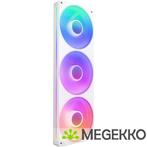 NZXT F360 RGB Core - White, Verzenden, Nieuw