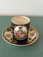 Richard Klemm Dresden - Tasse et soucoupe - Porcelaine -