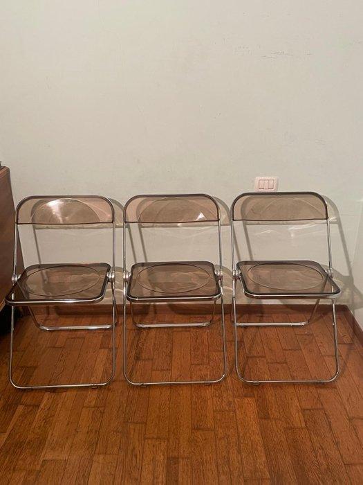 Castelli - Giancarlo Piretti - Stapelbare stoel (6) - Plia, Antiek en Kunst, Antiek | Meubels | Stoelen en Sofa's