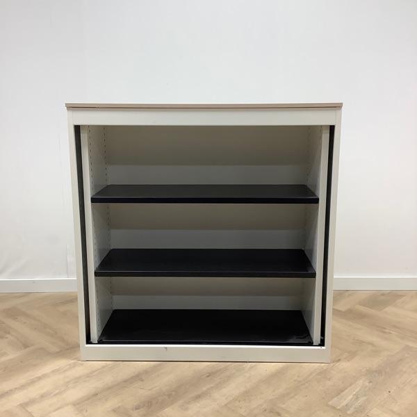 metalen openkast vv 2 legborden met topblad, (hxbxd), Maison & Meubles, Armoires | Autre