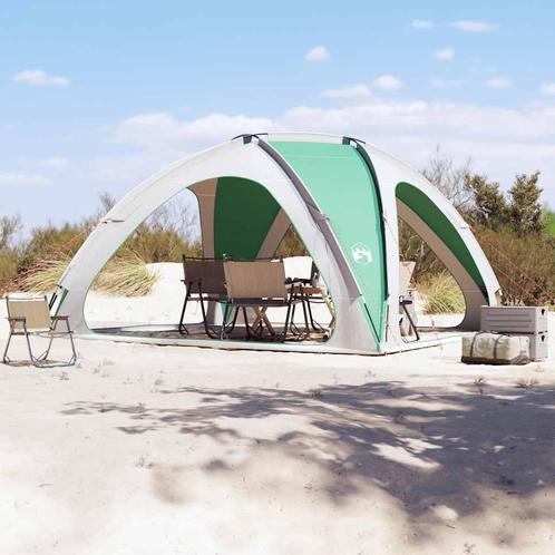 vidaXL Partytent waterdicht zeegroen, Caravans en Kamperen, Tenten, Nieuw, Verzenden