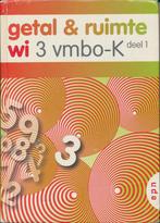 Getal en Ruimte 3 deel 1 VMBO-K, Boeken, Verzenden, Nieuw