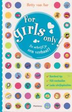 For girls only! 9789903243592, Boeken, Hetty van Aar, Onbekend, Zo goed als nieuw, Verzenden