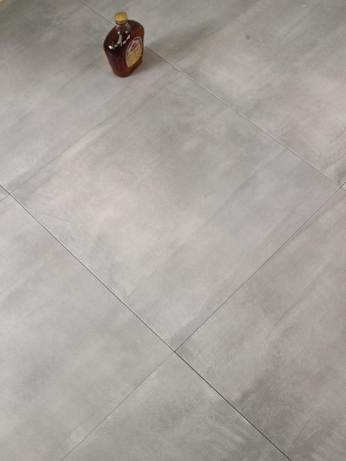 Silky Gris / LAPPATO / Woonkamer Vloertegels /  60x60 /, Doe-het-zelf en Bouw, Tegels, Ophalen of Verzenden
