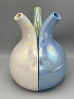 iriserende keramische vazen - Vaas - Keramiek - Sculpturale