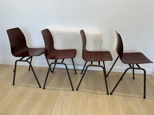 Flototto, Pagholz - Elmar Flototto - Stoel (4) - Metaal,, Antiek en Kunst, Antiek | Meubels | Stoelen en Sofa's