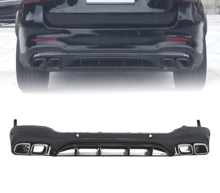 Diffuseur Pour Mercedes X253 Glc Look Amg Glc63 19- + Embout, Autos : Pièces & Accessoires, Carrosserie & Tôlerie, Envoi
