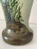 François-Théodore Legras - Vaas - Vaas en geëmailleerd glas, Antiek en Kunst