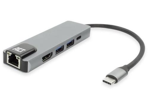 Veiling - ACT USB-C 4K docking station, Computers en Software, Dockingstations, Gebruikt