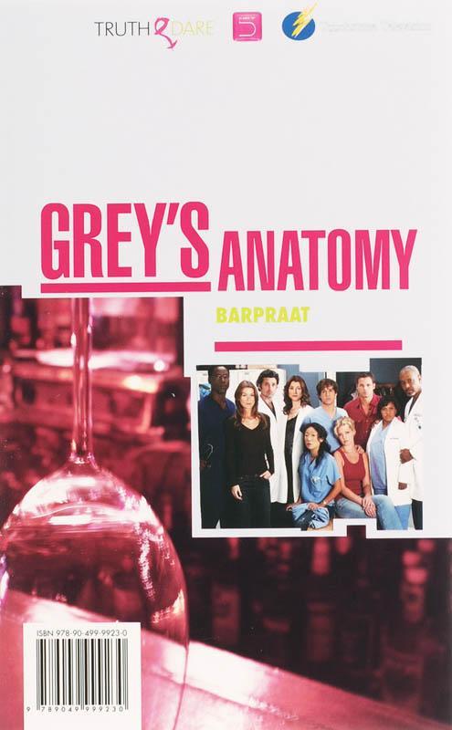 Greys anatomy 9789049999230, Boeken, Romans, Zo goed als nieuw, Verzenden