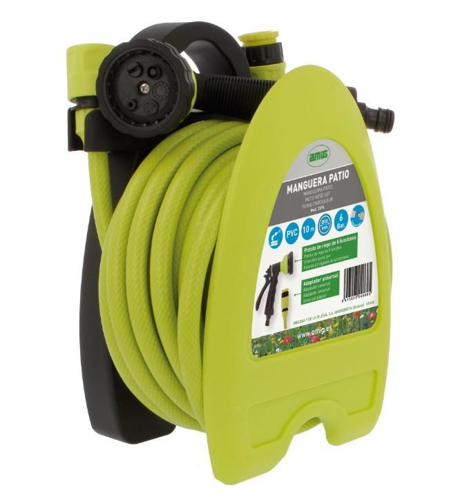 AMIG Tuinslang op haspel 10 meter, Jardin & Terrasse, Programmateurs d'Arrosage
