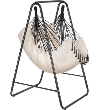 tectake Hangstoel Alison, boho-stijl, draagkracht 160kg - be, Verzenden, Nieuw