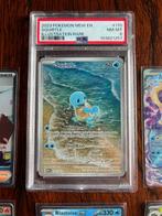 Pokémon - 6 Card - PSA 8 Squirtle + Charizard, Blastoise,, Hobby en Vrije tijd, Nieuw