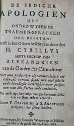 Cyrillus de Quidenon - De sedige apologien, oft