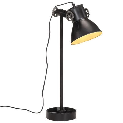 vidaXL Bureaulamp 25 W E27 15x15x55 cm zwart, Huis en Inrichting, Lampen | Overige, Nieuw, Verzenden