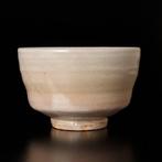 Wave Motif Tea Bowl (Chawan) – Kishu Ware, Aoi-gama Kiln –