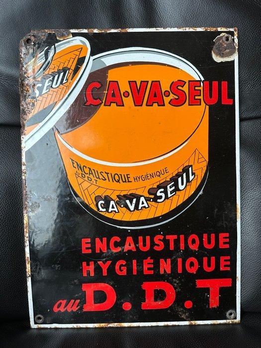 Ca va seul Encaustique - ENCAUSTIQUE HYGIENIQUE au D.D.T -, Antiquités & Art, Antiquités | Assiettes décoratives & Carrelages