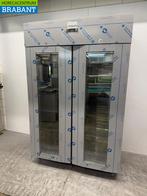Acier inoxydable Polar Mobile Double-Door Glass Door Freezer, Verzenden, Nieuw in verpakking