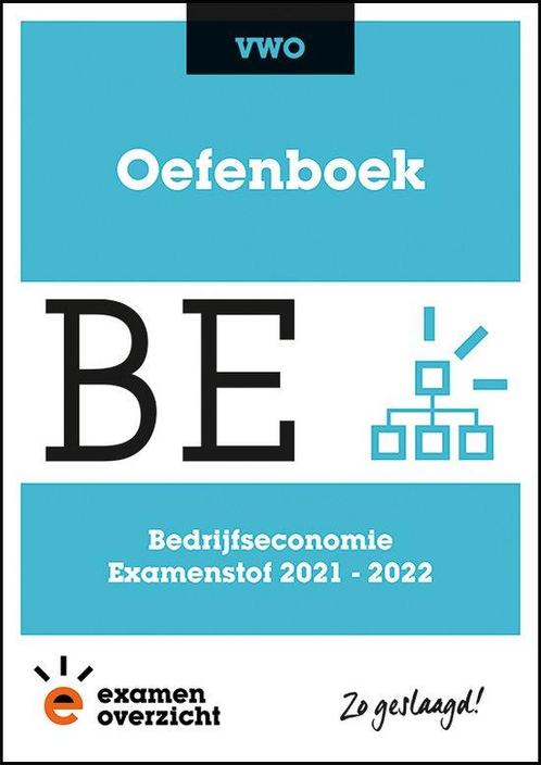 ExamenOverzicht - Oefenboek Bedrijfseconomie VWO, Livres, Livres scolaires, Envoi