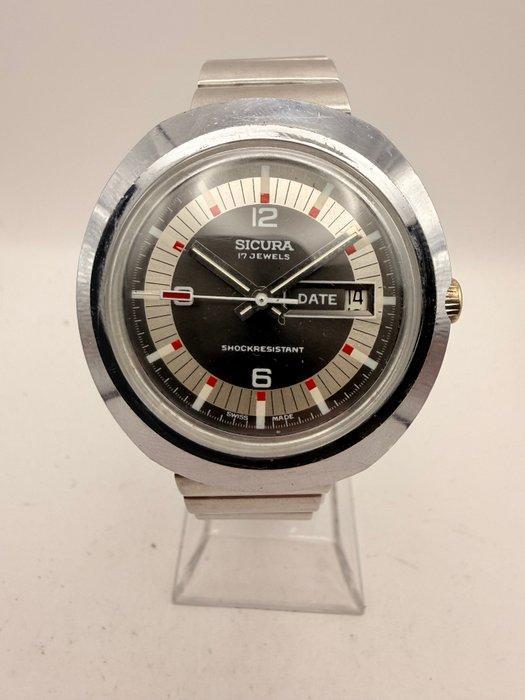 Sicura - Space Age UFO – 17 Jewels - Sans prix de réserve, Bijoux, Sacs & Beauté, Montres | Hommes